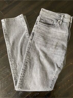 Frame Denim Men's Washed Grey Slim Jeans